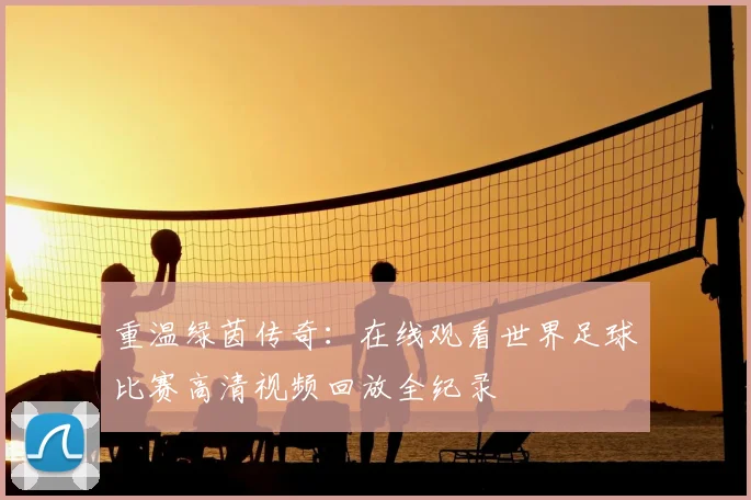 重温绿茵传奇：在线观看世界足球比赛高清视频回放全纪录